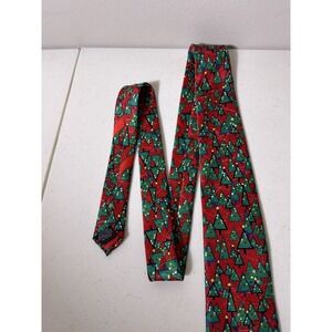 Christmas Tree Men's Tie Party Casual